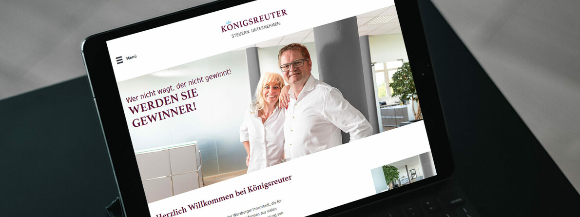 Koenigsreuter-Redesign-Website-Werbeagentur-Wuerzburg